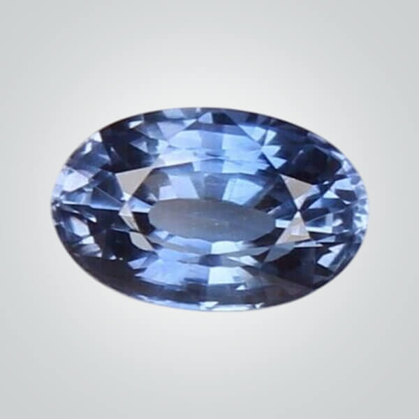 Lab Created Pulled Tanzanite, Oval