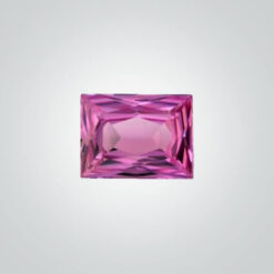 Lab Created Pink Sapphire# 2 (Medium), Baguette