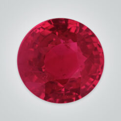 Natural Ruby, Round AA