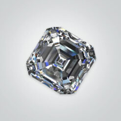 Synthetic Gemstones Moissanite, Asscher