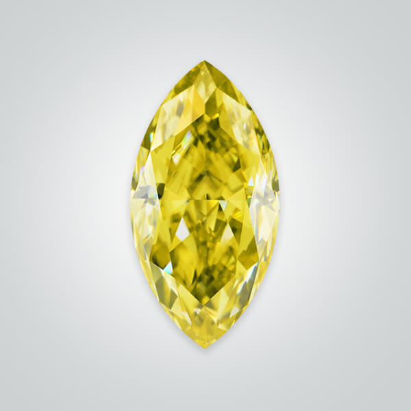 Yellow Moissanite,Marquise