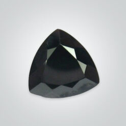 Black Moissanite, Trillion