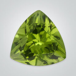 Lab Created Peridot Quartz, Trillion