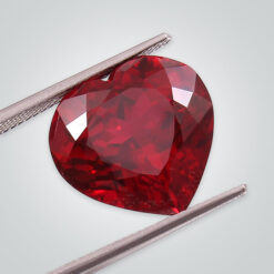 Natural Ruby, Heart AAA