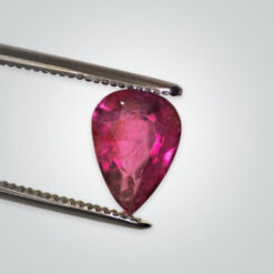 Natural Ruby, Pear AA