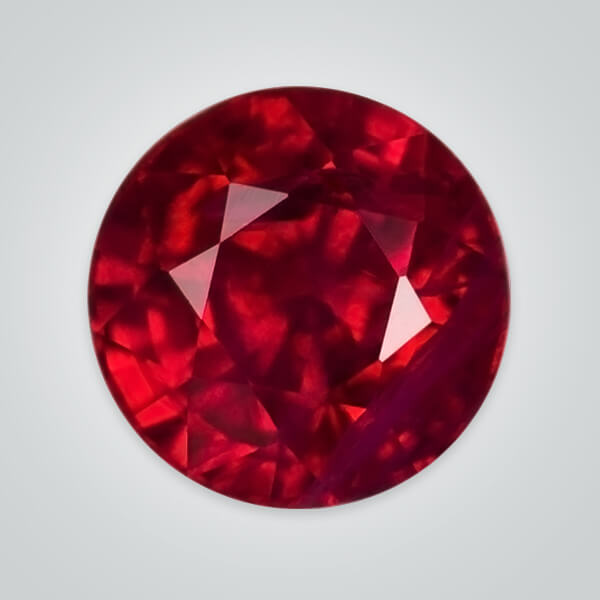 Natural Ruby, Round AAA
