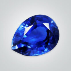 Natural Blue Sapphire, Pear AAA
