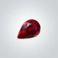Natural Ruby, Pear AAA