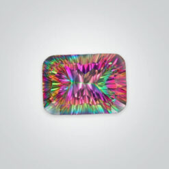 Lab Created Mystic Quartz, Octagon