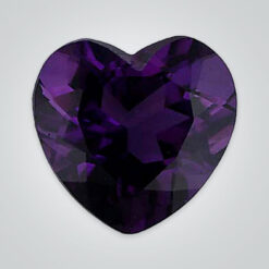 Lab Created Amethyst Quartz, Heart