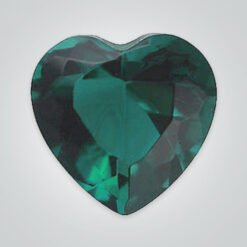 Lab Created Green Quartz, Heart