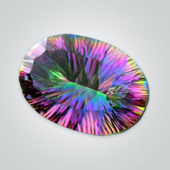 Lab Created Mystic Quartz, Oval