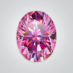 Pink Moissanite, Oval