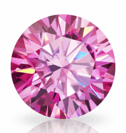 Pink Moissanite