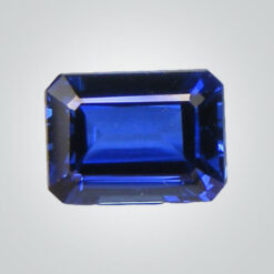Lab Created Diffusion Blue Sapphire, Octagon