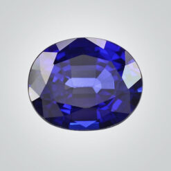 Lab Created Diffusion Blue Sapphire, Oval
