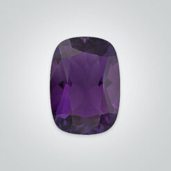 Natural African Amethyst, Elongated Cushion