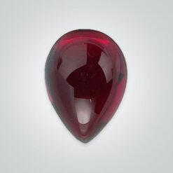 Natural Mozambique Garnet, Pear Cabochon