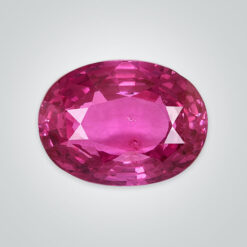 Natural Pink Sapphire, Oval AAA