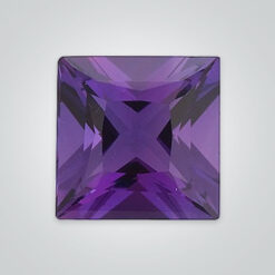Natural African Amethyst, Square Princess AAA