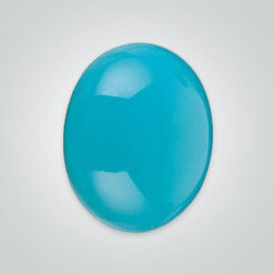 Natural Blue Turquoise, Oval Cabochon