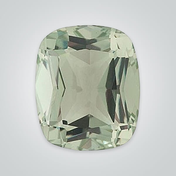 Natural Green Quartz, Elongated Cushion