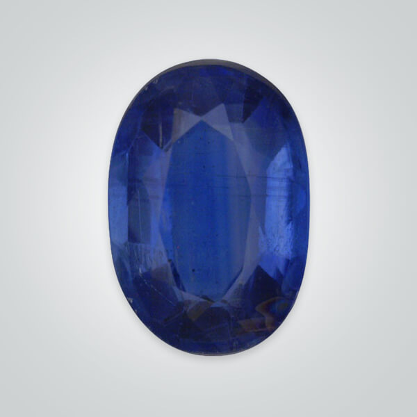 Natural Kyanite, Oval - Cubic Zirconia (CZ), Natural & Synthetic