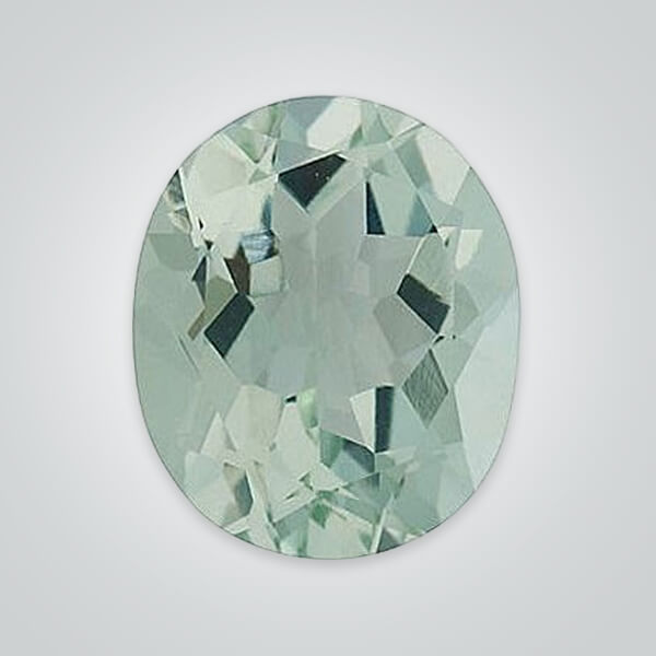 Natural Green Quartz, Oval