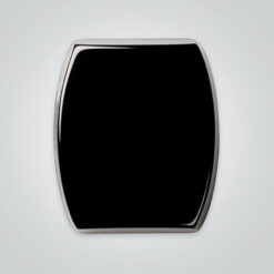 Natural Black Onyx, Barrel Buff Top Cabochon