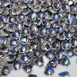 Natural Rainbow Moonstone, Heart
