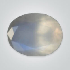 Natural White Moonstone, Oval Facet