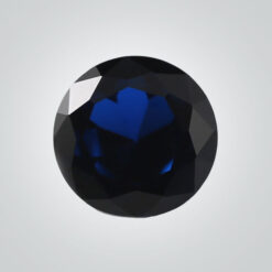 Lab Created Blue Sapphire# 35 (Dark), Round