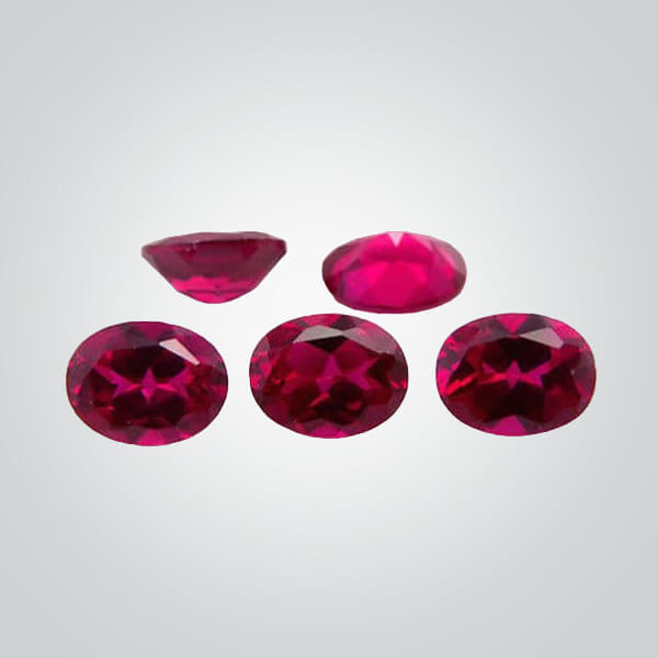 Lab Created Ruby# 5, Oval