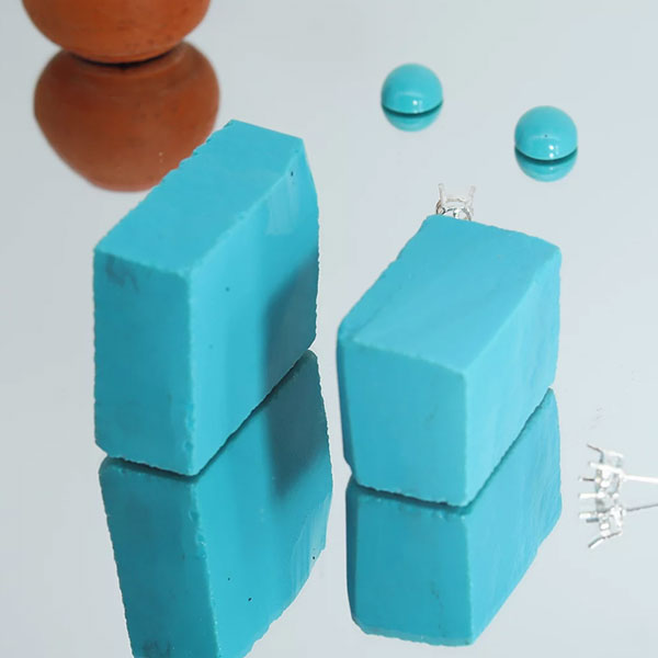Nano Crystal Turquoise Light Blue Rough