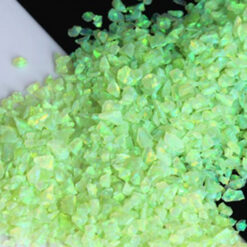 OP12 Lime Green Crushed Opal Rough