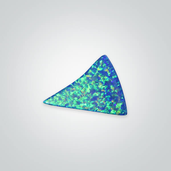 OP712 Blue Opal with Green Fire Rough stone