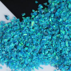 OP36 Peacock Blue Crushed Opal Rough