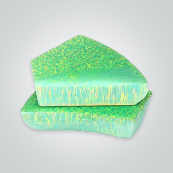 OP82 Green Apple Rough Stone