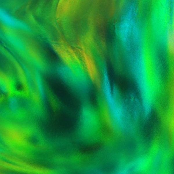 Lab Created Aurora Opal, OLP335 Green Chameleon