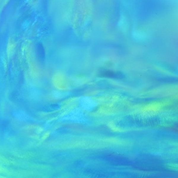 Lab Created Aurora Opal, OLP306 Sky Blue