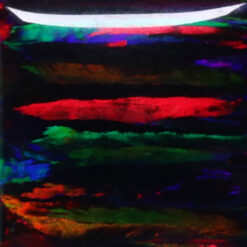 Lab Created Bello Opal Striped Pattern, OP71-B Black Opal