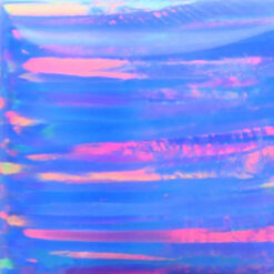 Lab Created Bello Opal Striped Pattern, OP74-B Multi Cornflower