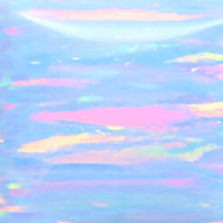 Lab Created Bello Opal Striped Pattern, OP85-B Unicorn Blue