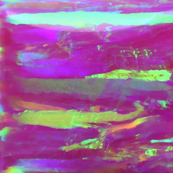 Lab Created Bello Opal Striped Pattern, OP09-B Magenta