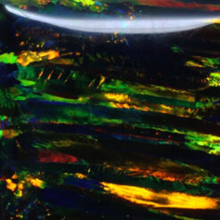 Lab Created Bello Opal Striped Pattern, OP90-B Black Opal (8)