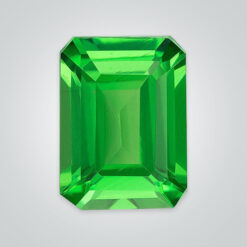 Natural Tsavorite Green Garnet, Octagon
