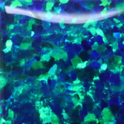 Lab Created Bello Opal Dotted Pattern, OP13-A Peacock