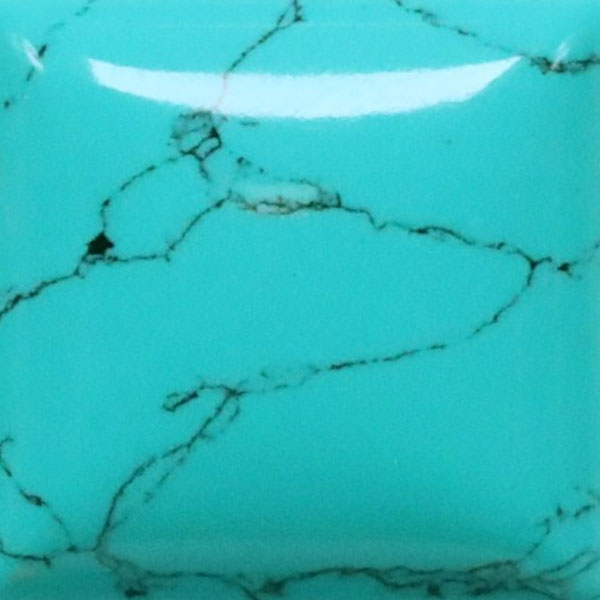 Lab Created Turquoise Green with Web STURG