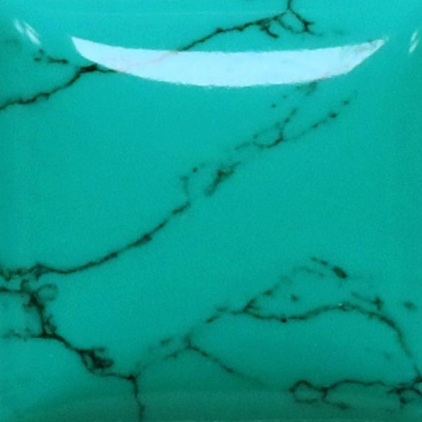 Lab Created Turquoise Green with Web STURJ