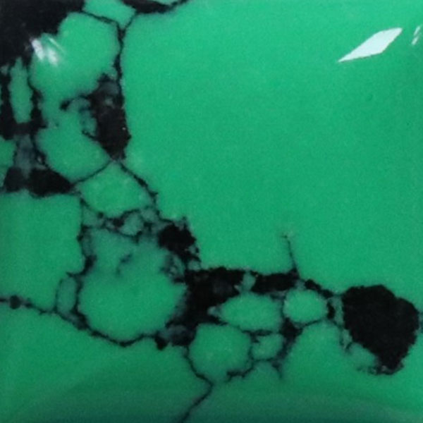 Lab Created Turquoise Green with Web STURE3